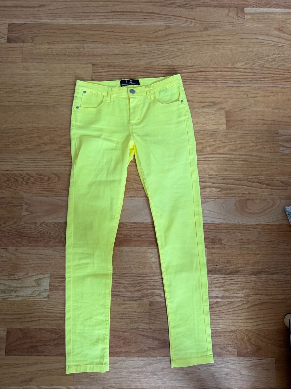 Neon Yellow Women's Skinny Jeans
